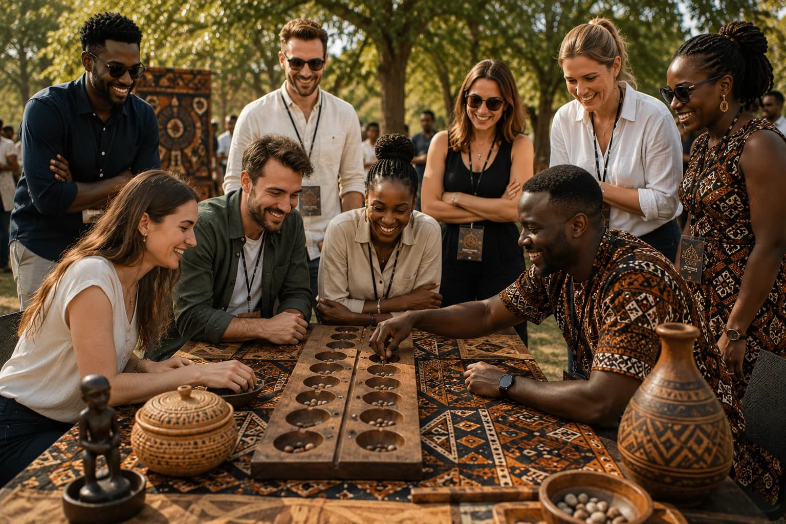 Offre Découverte team building jeux africains