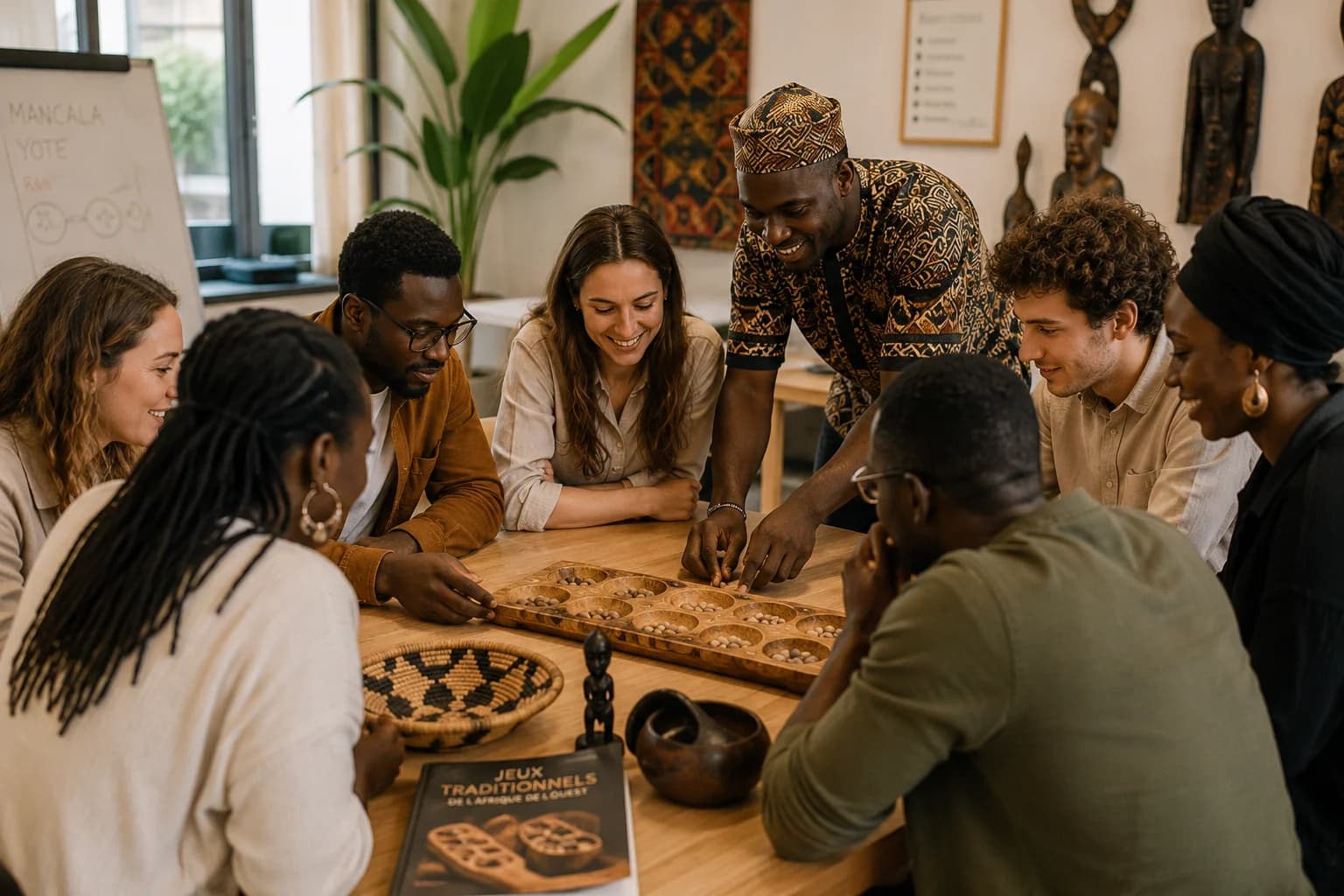 Atelier ludique jeux ouest-africains